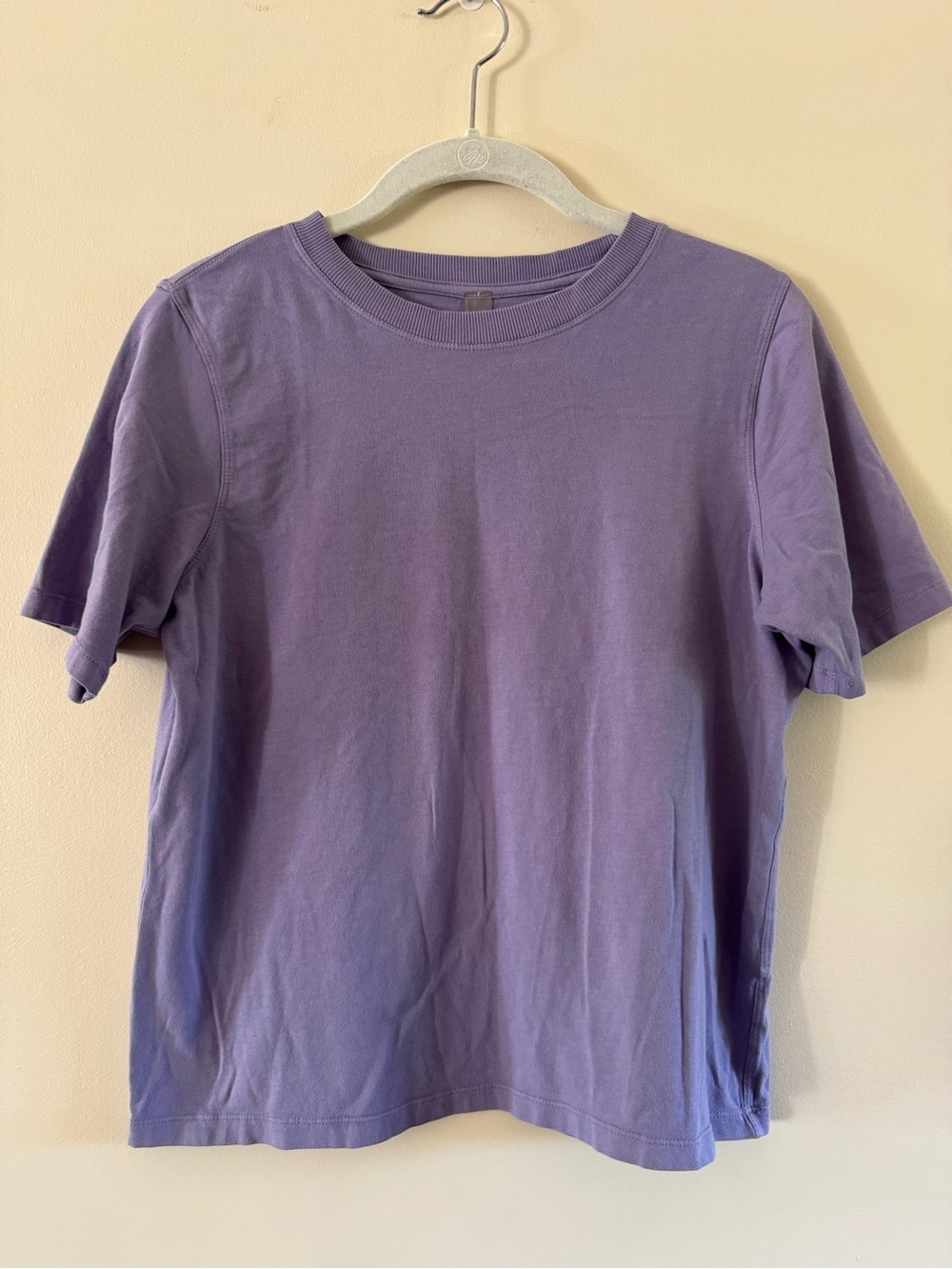 Mono B Lavender Short Sleeve Crew Tee